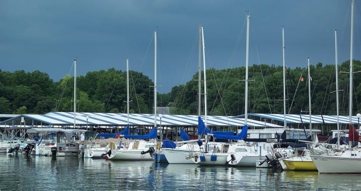 cedar creek lake boat slip rental